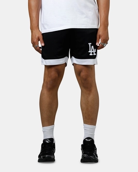 New Era Los Angeles Dodgers Sport Class Shorts Black/White Style Choice Tagless Labeling