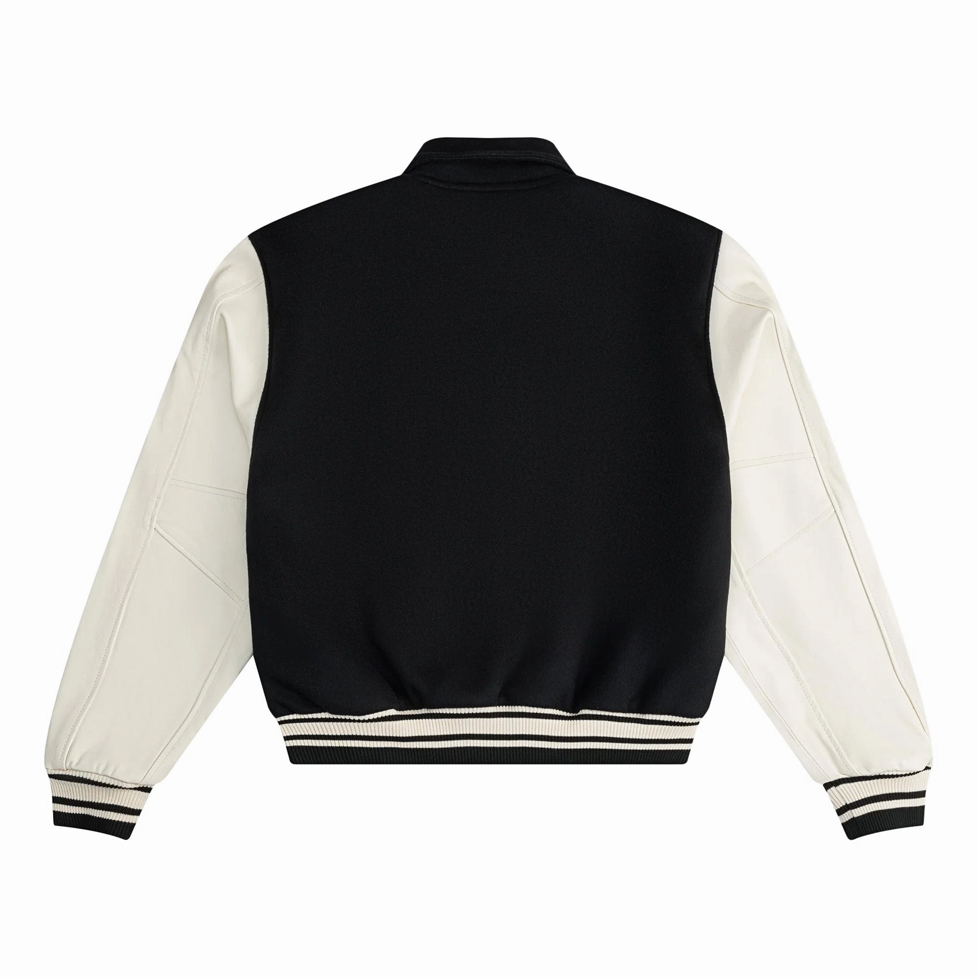 Rhude Collegiate Jacket 'Black/Cream' NonIrritatingSeams