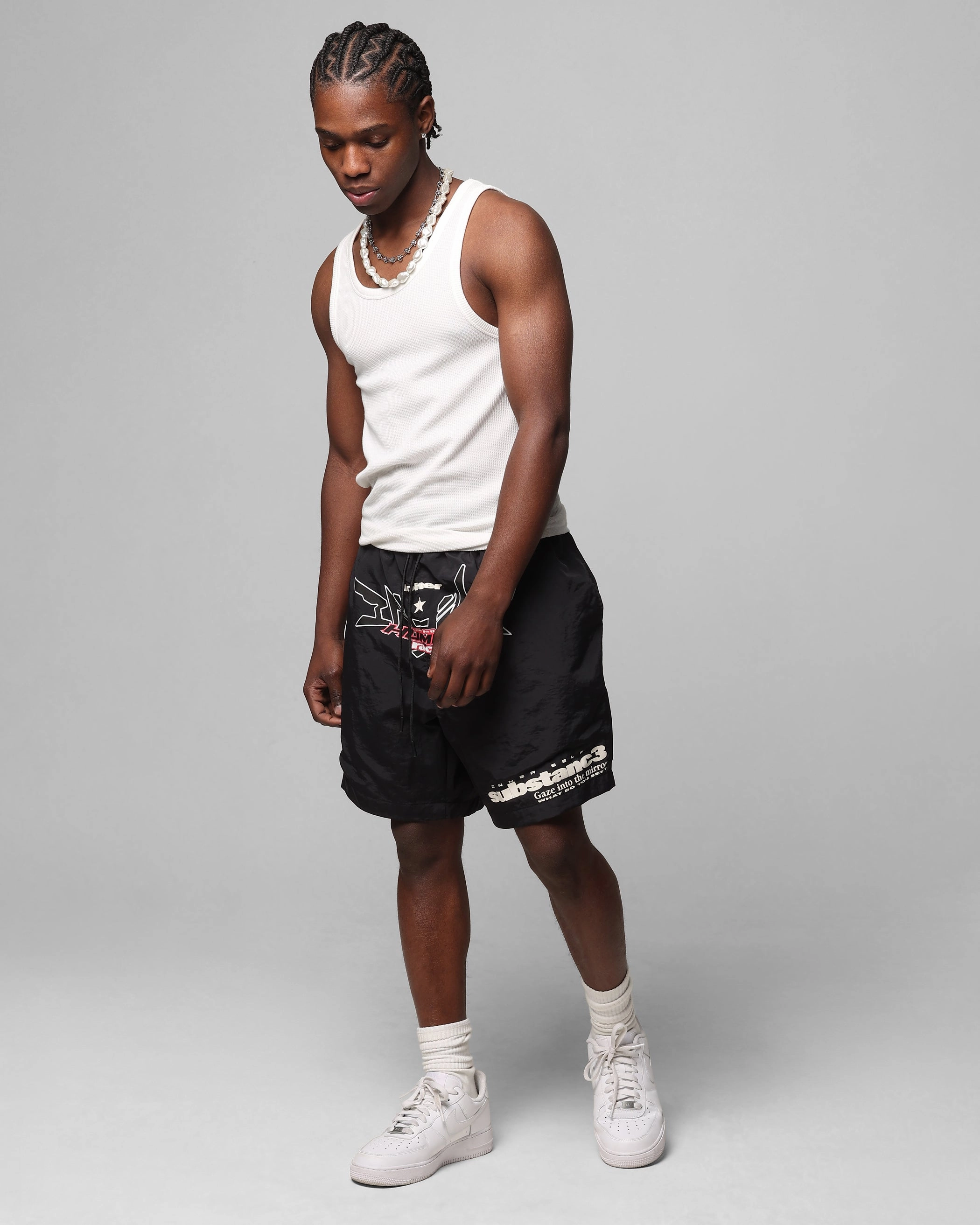 Loiter Substance Shorts Black Quick Change Friendly