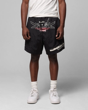 Flexible Mobility Loiter Substance Shorts Black