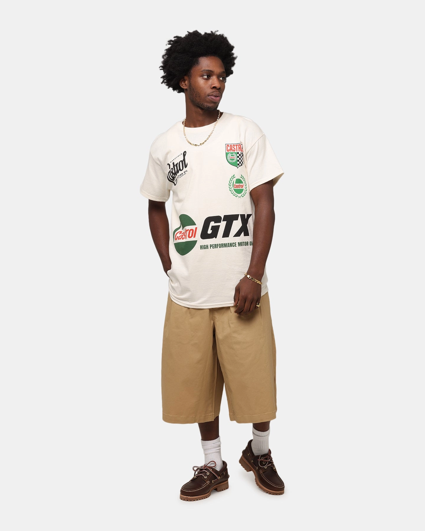 Castrol High Performance T-Shirt Natural Durable Style
