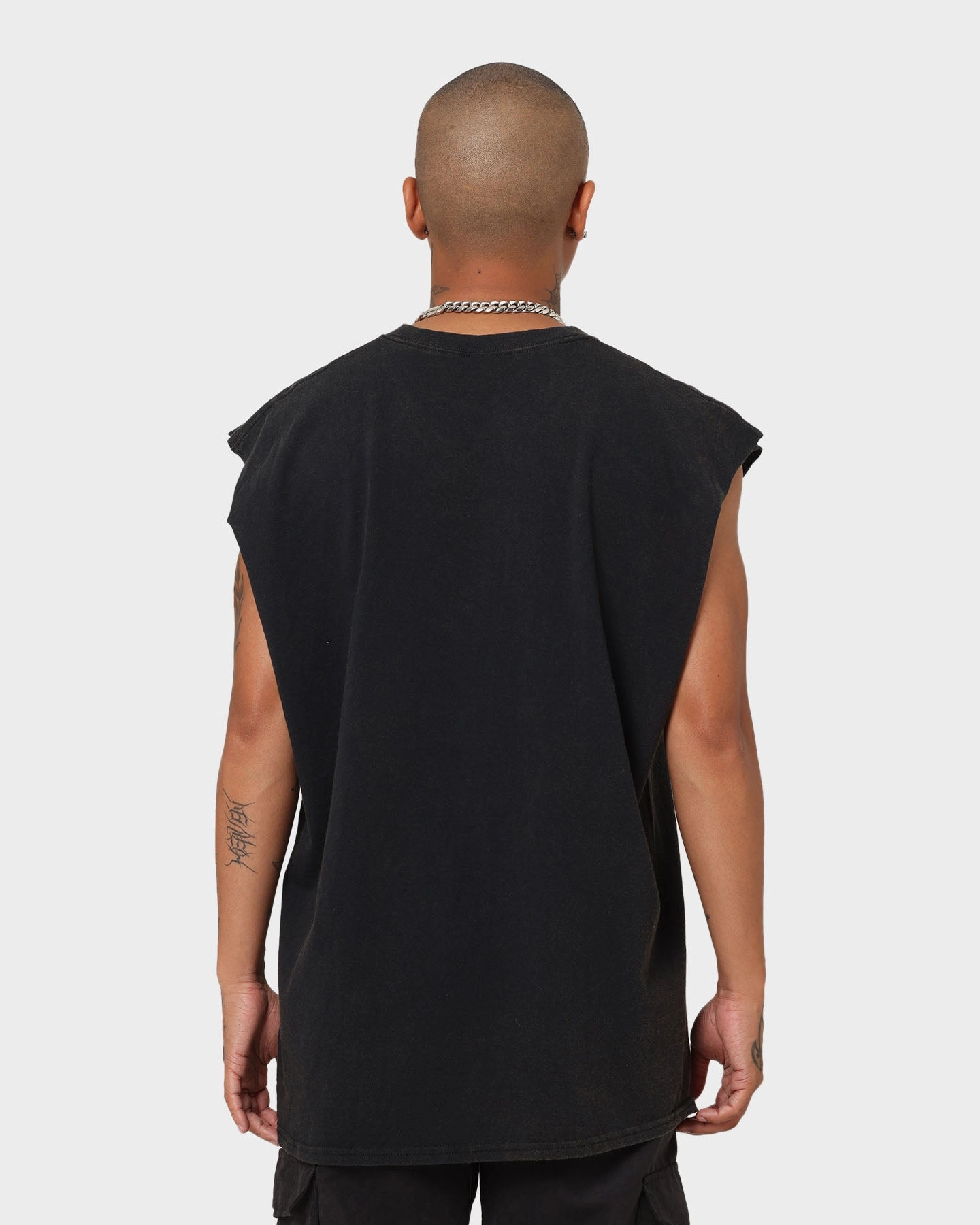 AND1 Pass Muscle T-Shirt Washed Black Fun and Comfortable