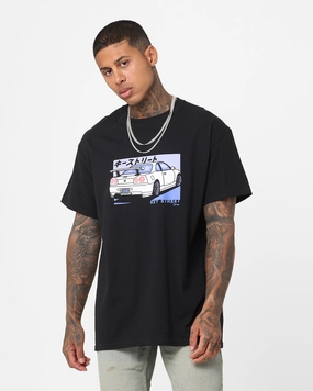 Key Street Kaiju Karuma T-Shirt Black Bold Style