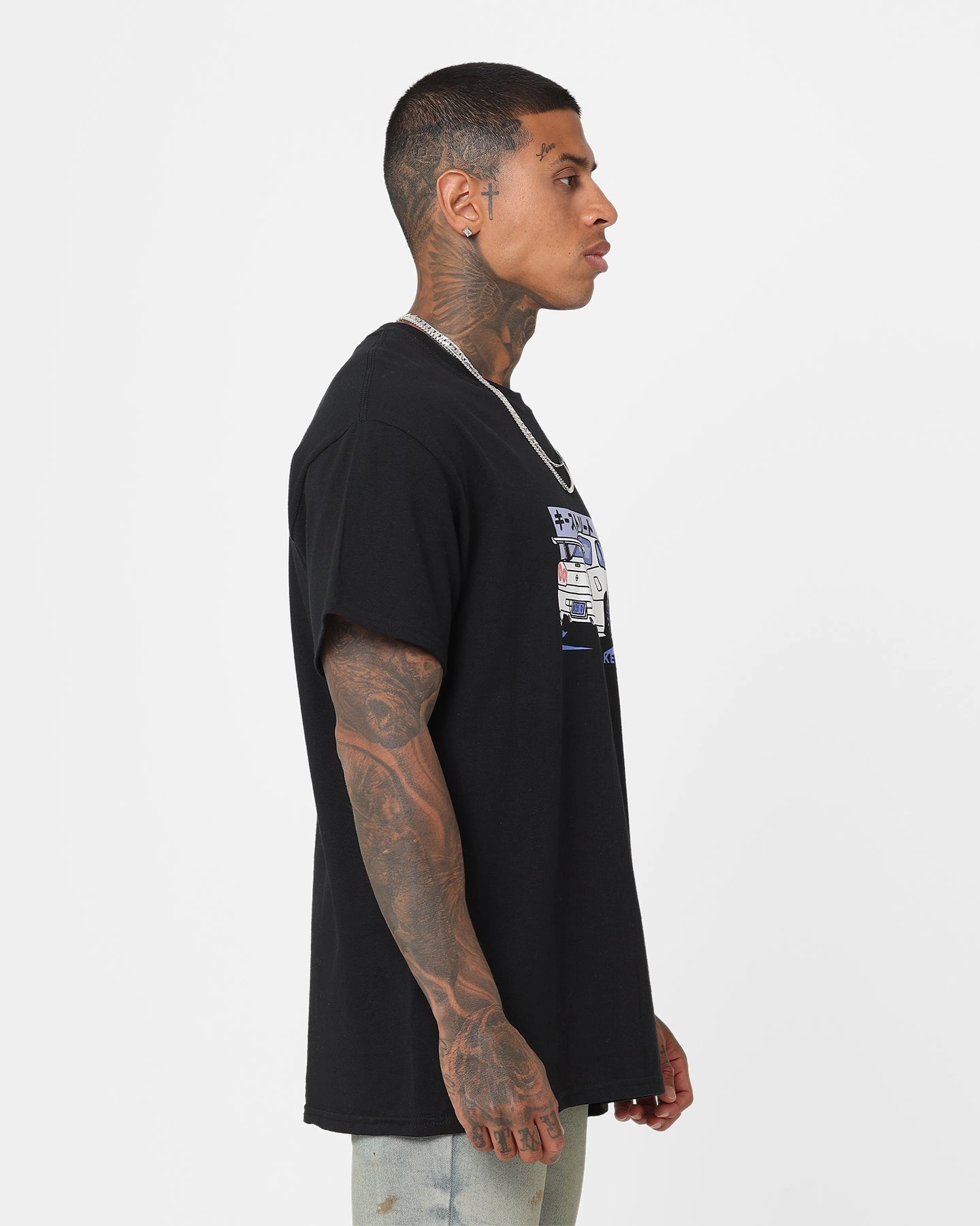 Key Street Kaiju Karuma T-Shirt Black Versatile Option