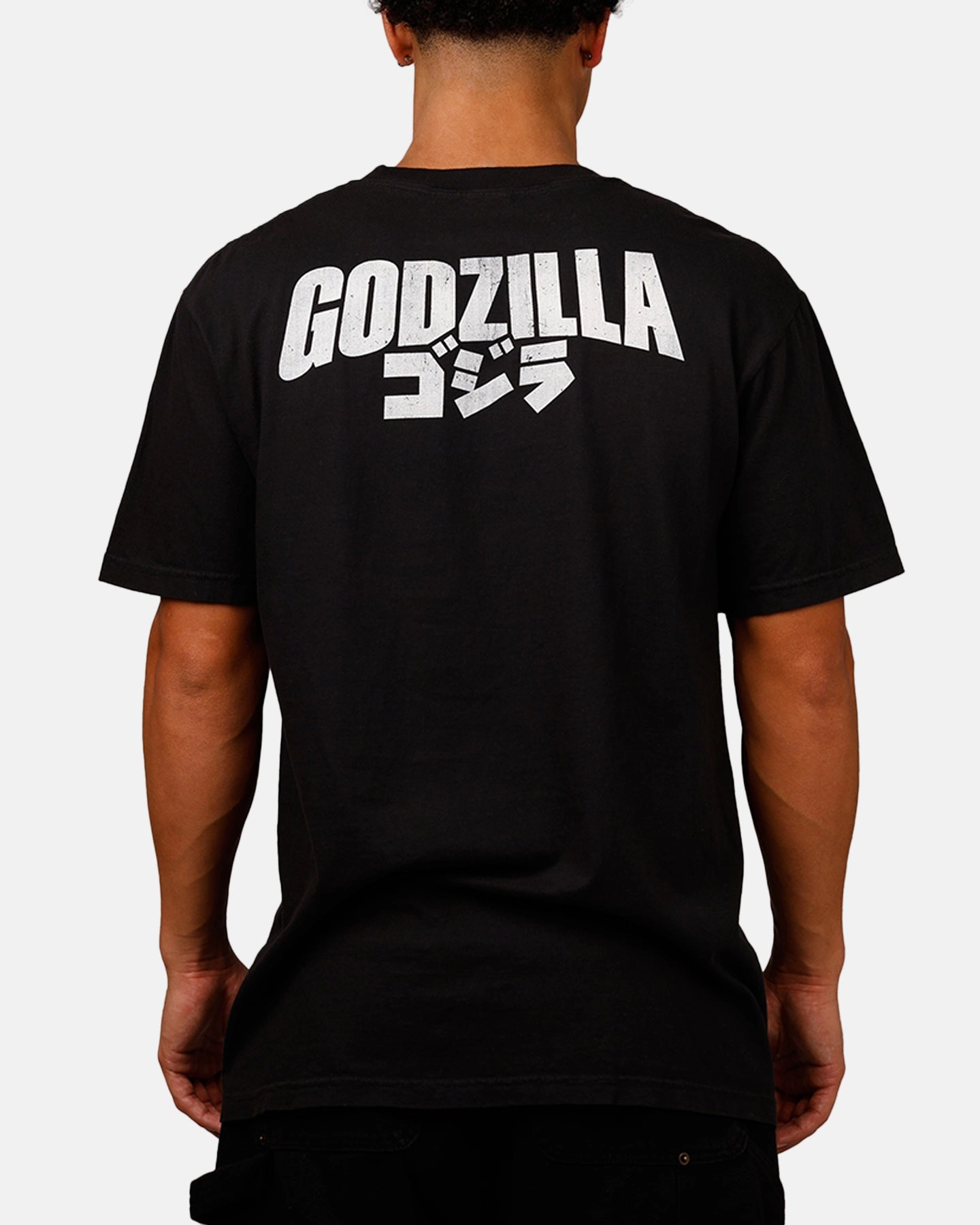 Hiking durability Ripple X Godzilla Guardian T-Shirt Black