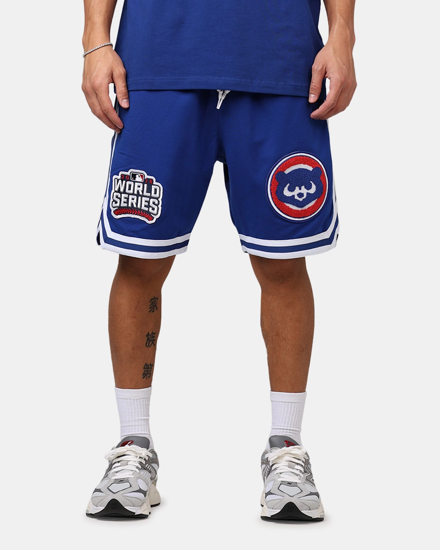 Rubberized Grip Waistband New Era Chicago Cubs 'Logo Select Official Team Colors' Shorts OTC