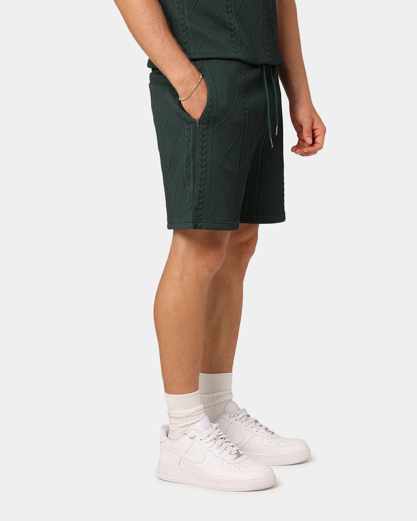 Warm Fit XXIII Danny Knit Shorts Deep Green