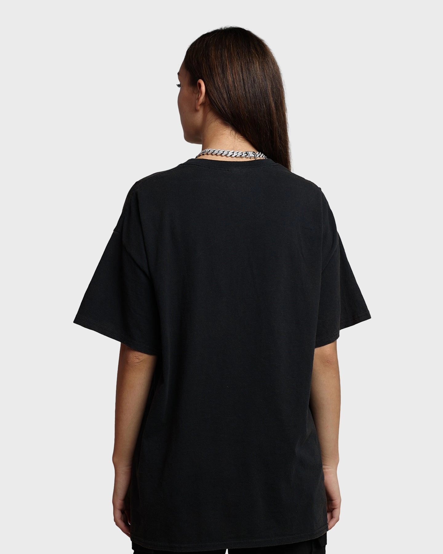 Rodman Brand 91 Face Vintage T-Shirt Washed Black Autumn coziness elastic waistband
