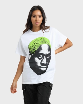 Spring Wear Rodman Brand Rodman Face T-Shirt White