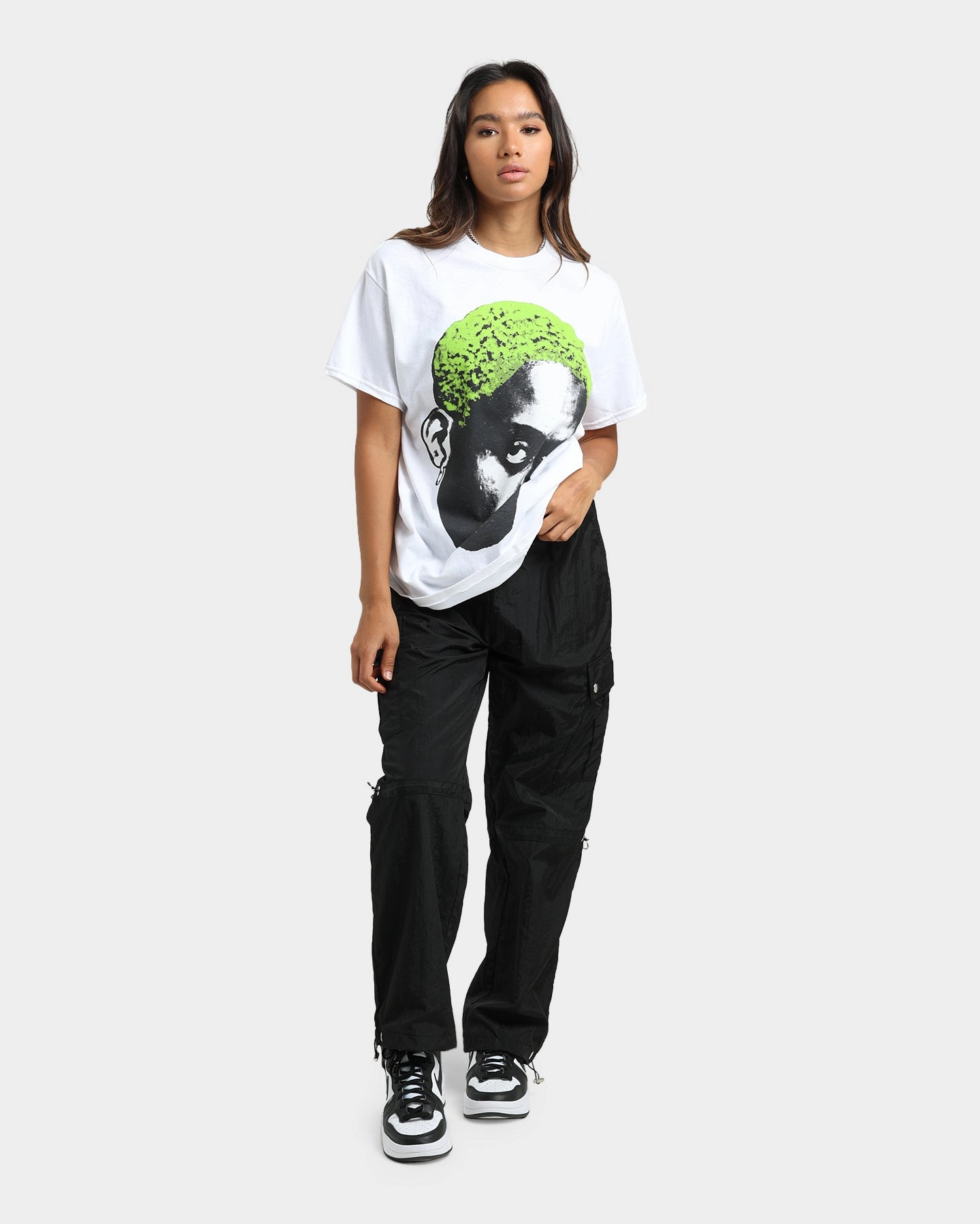 Rodman Brand Rodman Face T-Shirt White Classic Chic Soft Touch