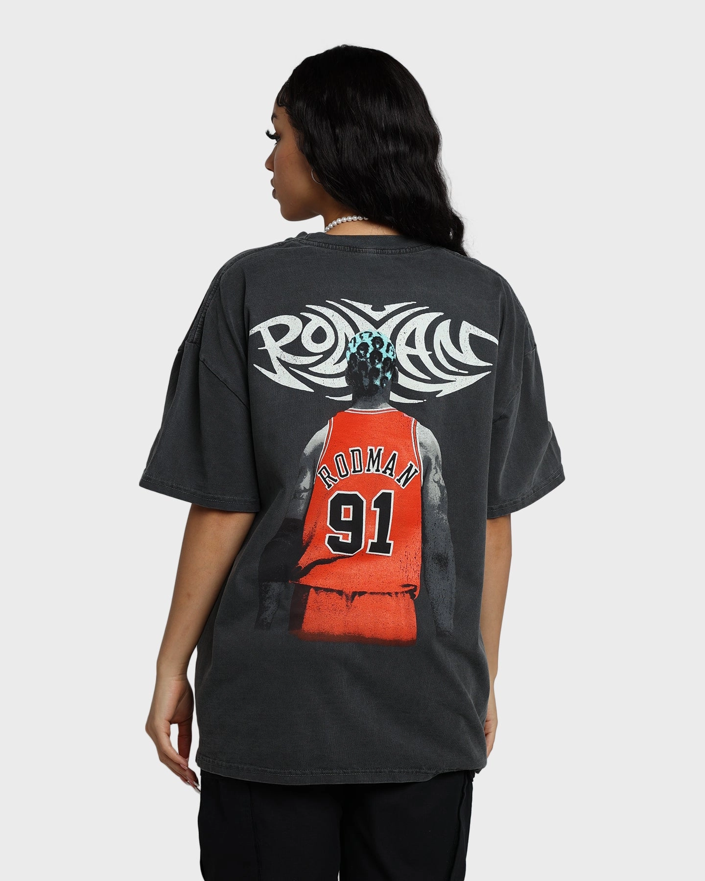 Smart Outfit Rodman Brand Rodman Signature Vintage T-Shirt Vintage Black/Blue