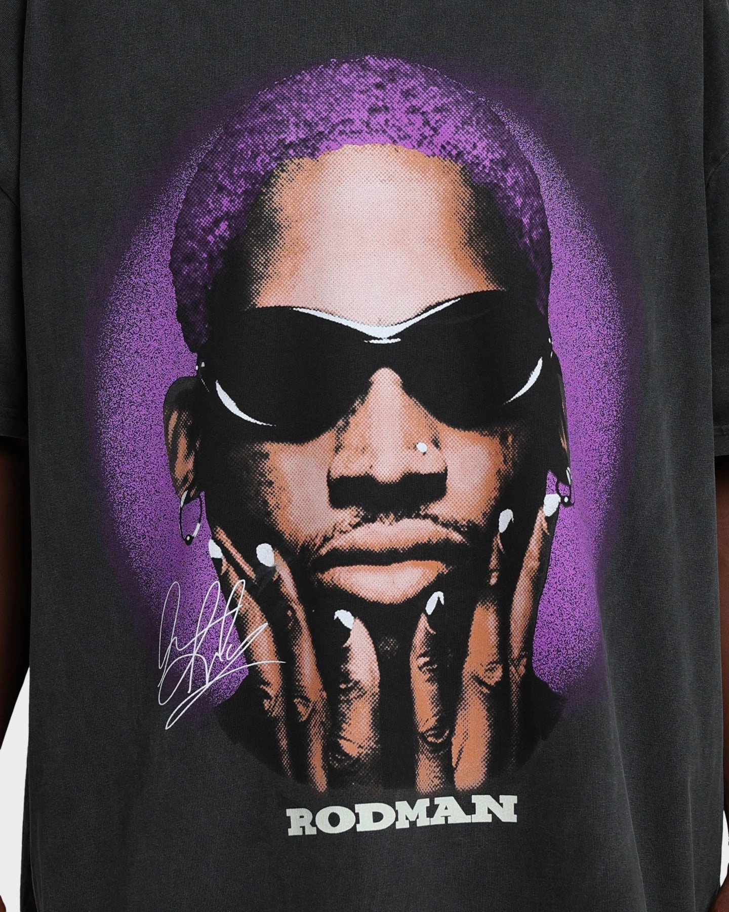 Rodman Brand Rodman Signature Vintage T-Shirt Vintage Black Thermal regulation Comfortable clothing