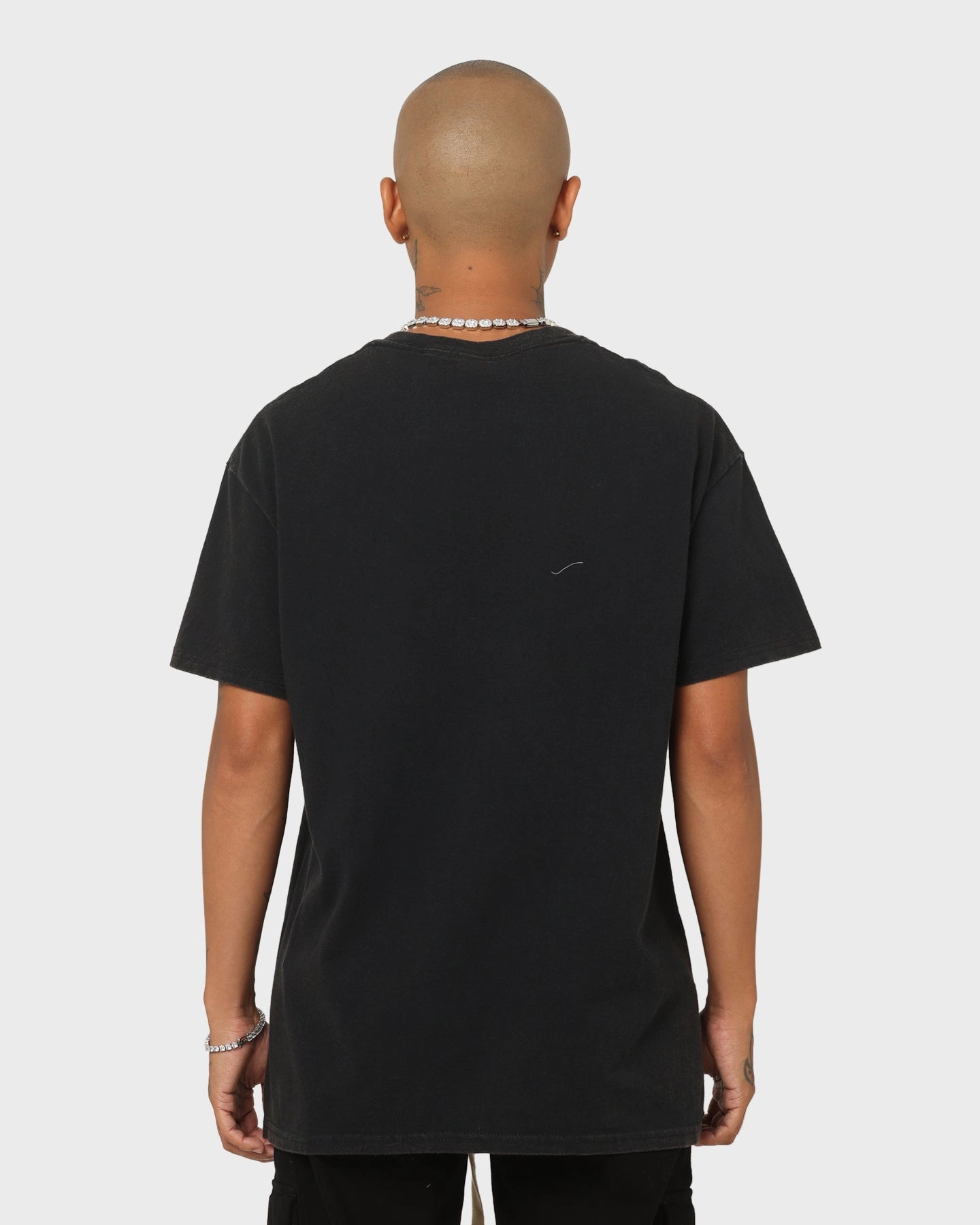 Comfy and Soft Breathable touch Rodman Brand Rodman V Rodman Vintage T-Shirt Black Wash
