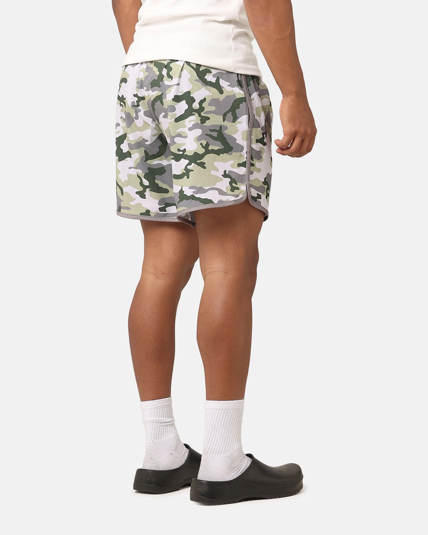 Chafe Free Edging cycling attire XXIII Camo Swim Shorts Neon Camo