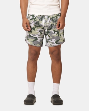 back-to-school Comfortable clothing XXIII Camo Swim Shorts Neon Camo
