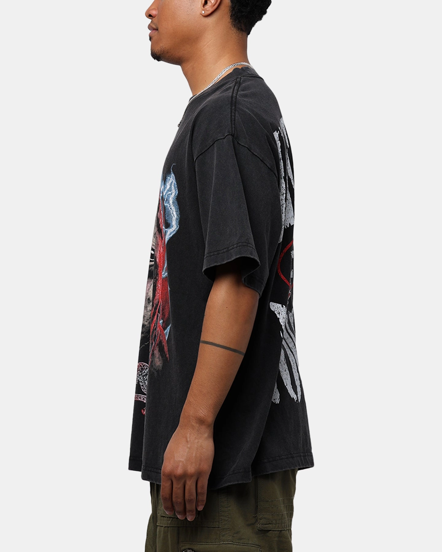 Yoga flexibility Rolling Loud X Culture Kings Dawg T-Shirt Vintage Black