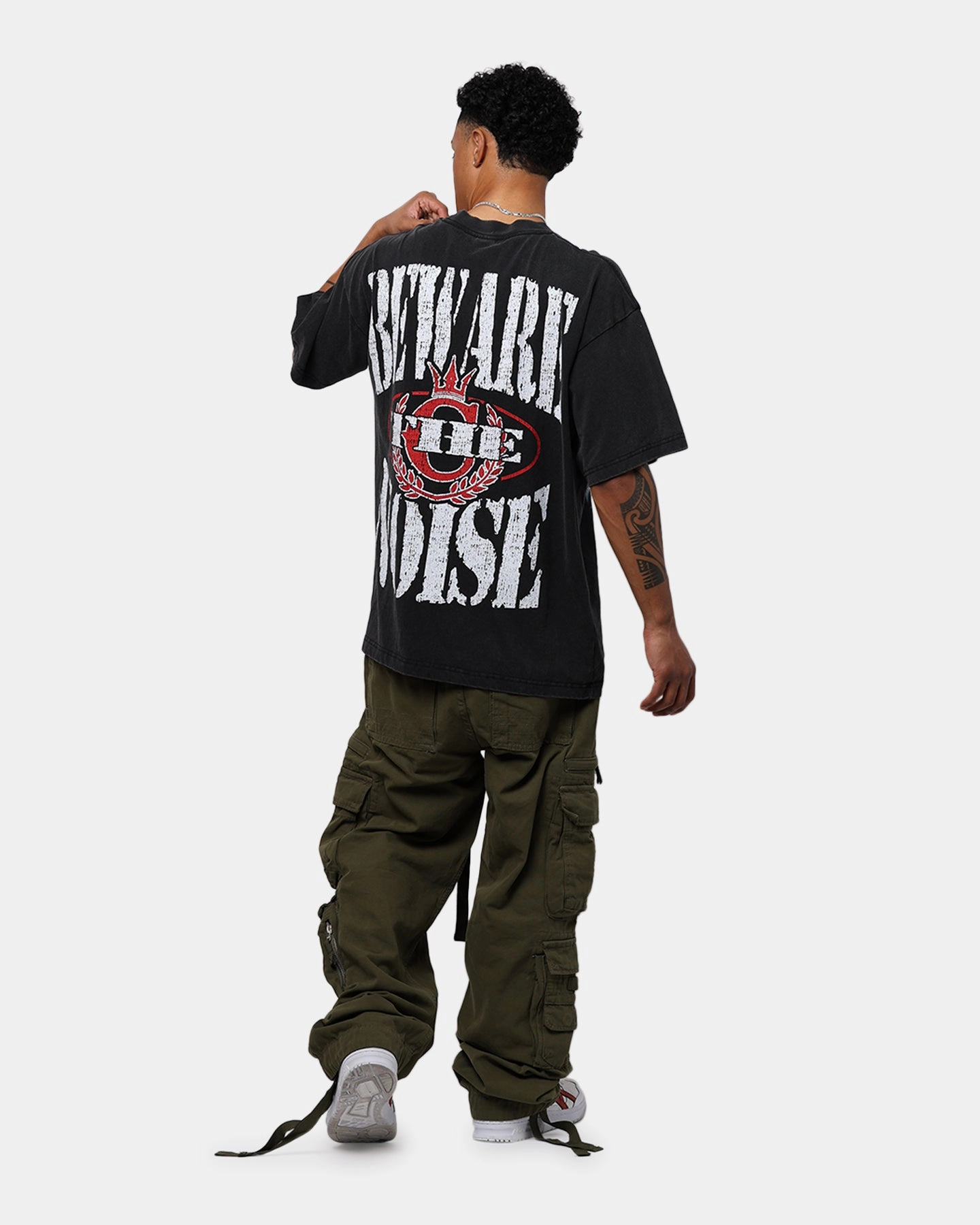 Durable Knitwear Chic Vibe Rolling Loud X Culture Kings Dawg T-Shirt Vintage Black