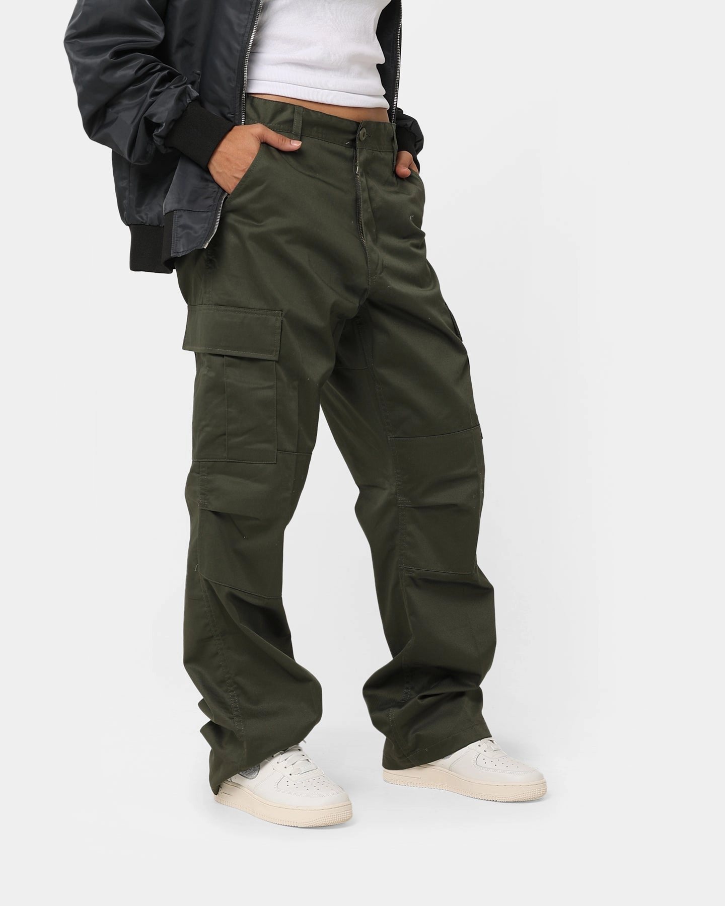 Durable Hemming Rothco Women's Relaxed Fit Cargo Pants Olive