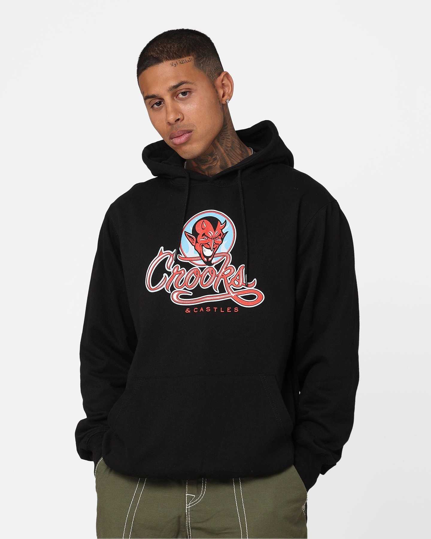 Opinion suitable for casual sports Crooks & Castles Cunning Hoodie Black