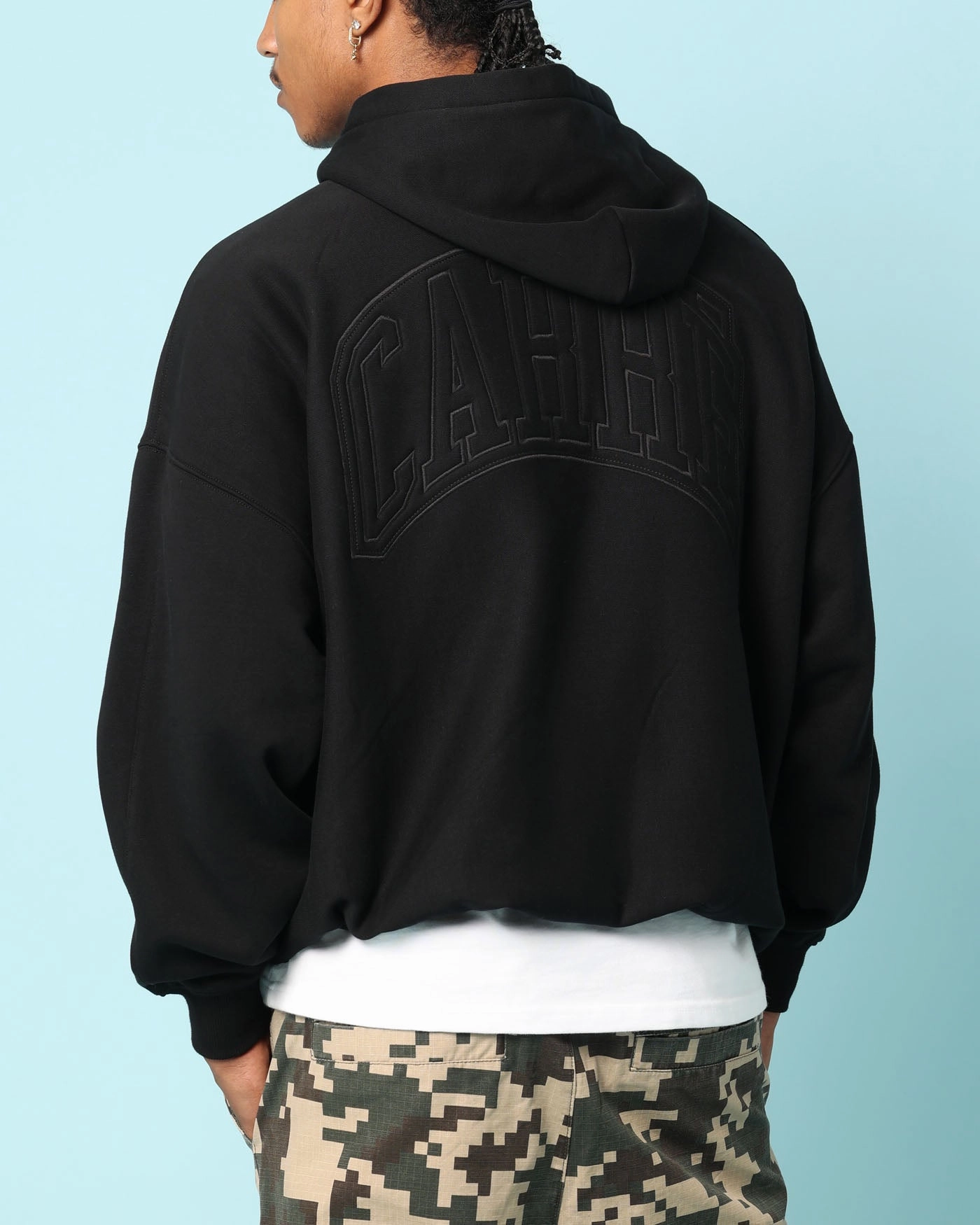 Carr?? Construct Hoodie Black Free Motion Design