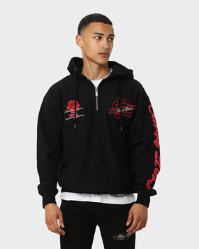 Carr?? Team Paris 3/4 ZIp Hoodie Black day