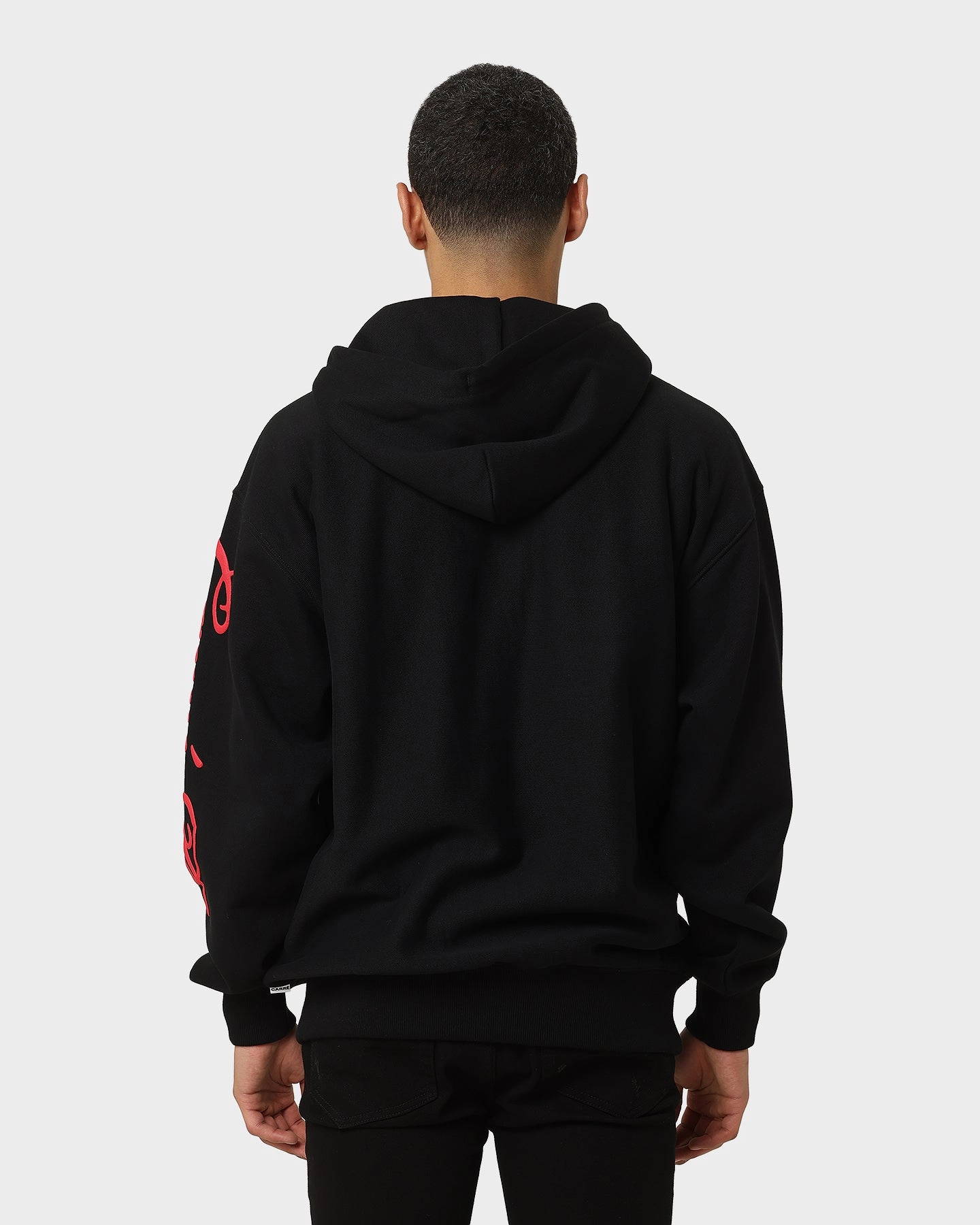Carr?? Team Paris 3/4 ZIp Hoodie Black suitable for school days