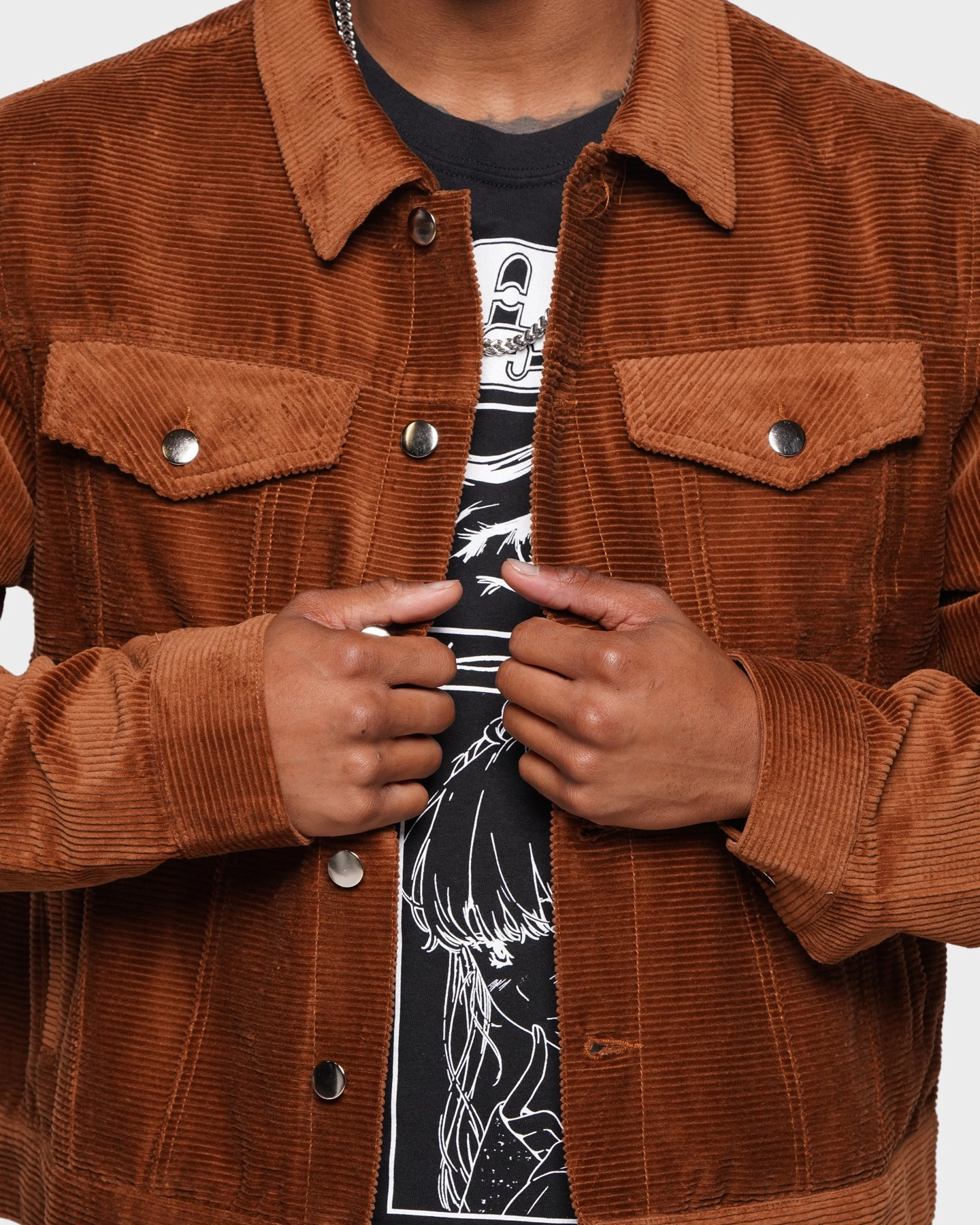 XXIII Sure Cord Jacket Brown Individual-sports