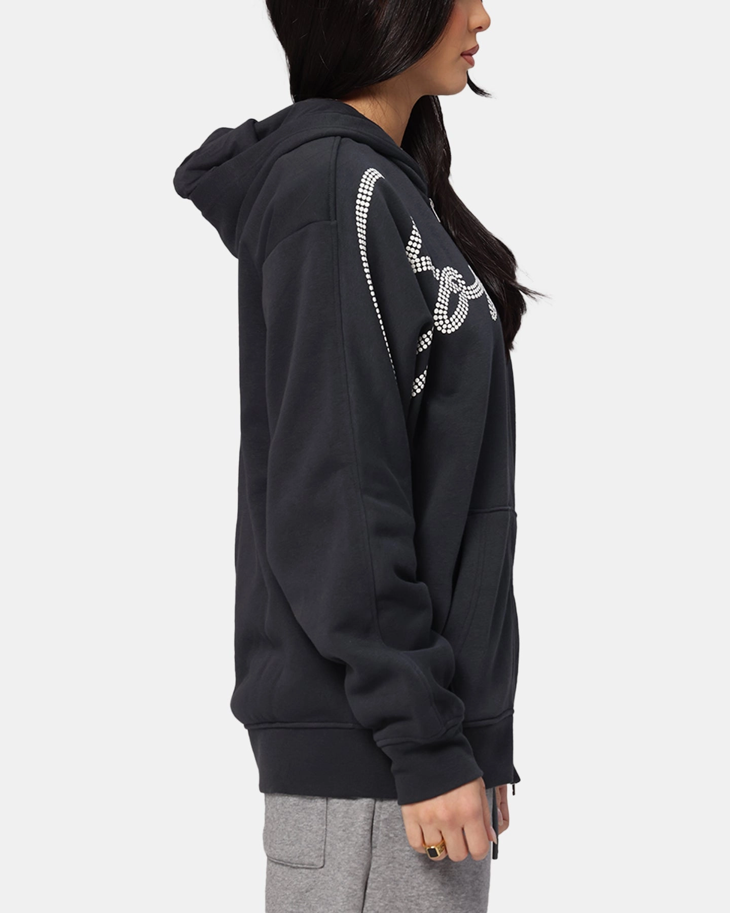 Jordan Jumpman MVP Statement Fleece Hoodie Off Noir/Sail Soft Shell Material Three Layer Laminate
