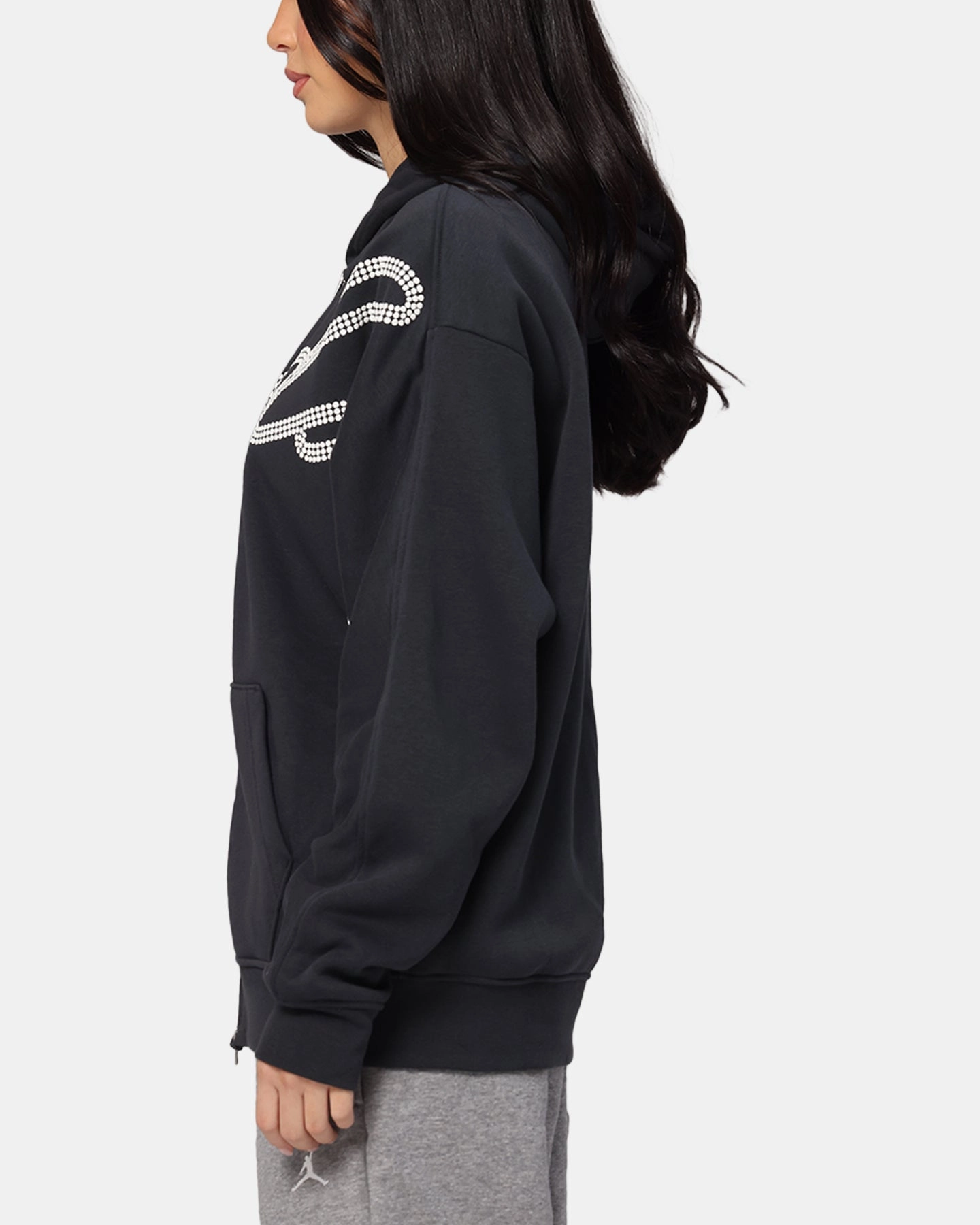 Mirror Ergonomic Fit Jordan Jumpman MVP Statement Fleece Hoodie Off Noir/Sail