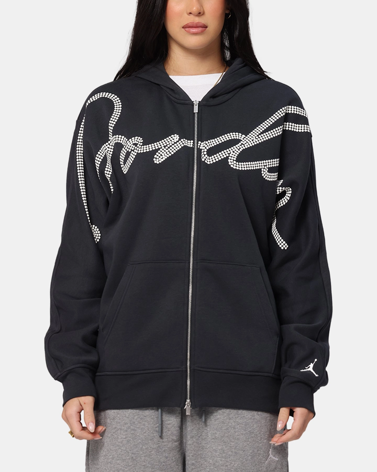 UV Protective Layer Jordan Jumpman MVP Statement Fleece Hoodie Off Noir/Sail
