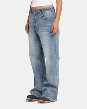 XXIII Game Play Flared Jeans Blue Denim Modern Wear