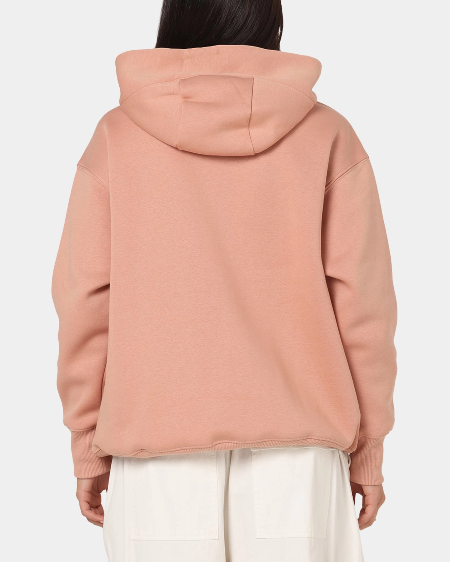 men Generic Nike Women's Sportswear Phoenix Fleece Oversized Pullover Hoodie Rose Gold