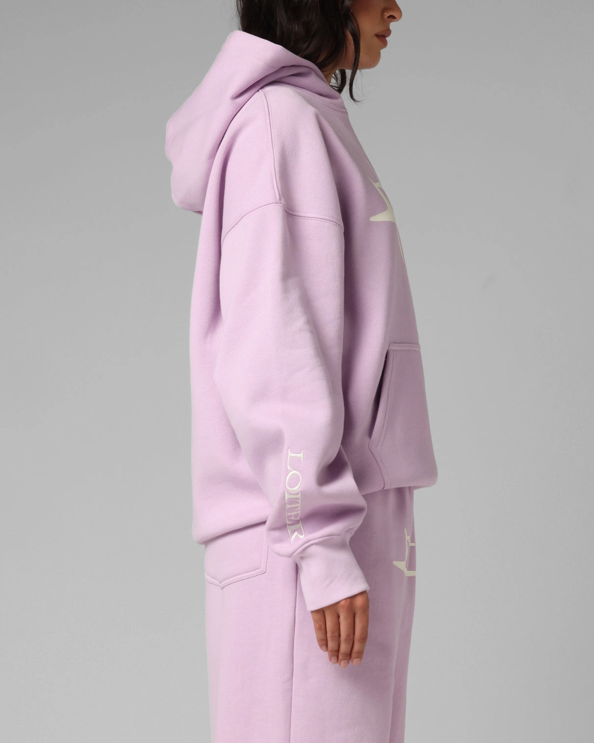 Loiter Hybrid Premium Hoodie Lilac Propose