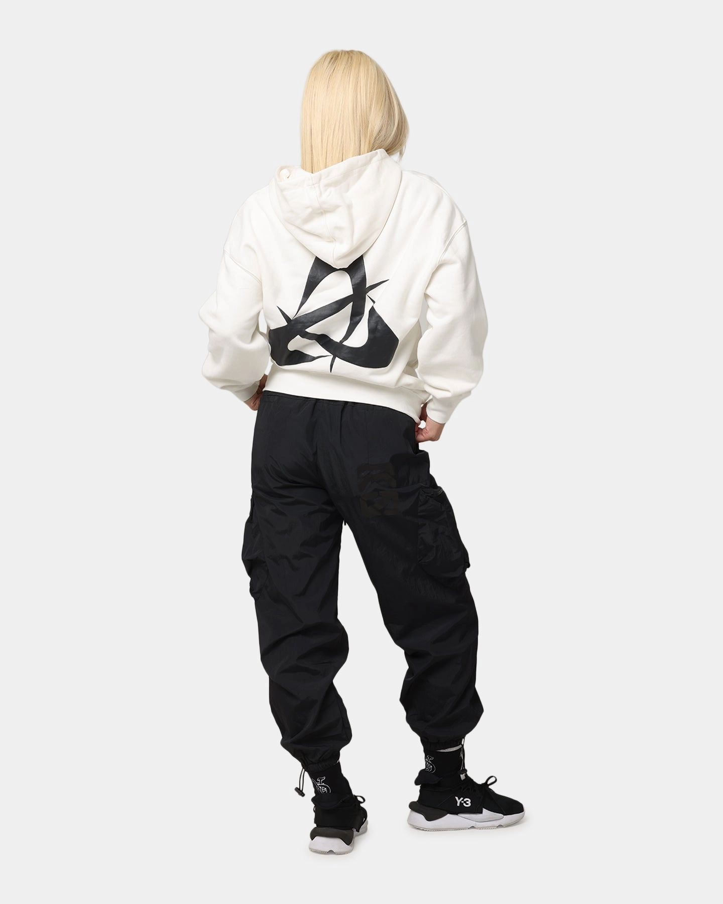 The Anti Order Atomic Premium Hoodie White Thermal Insulation