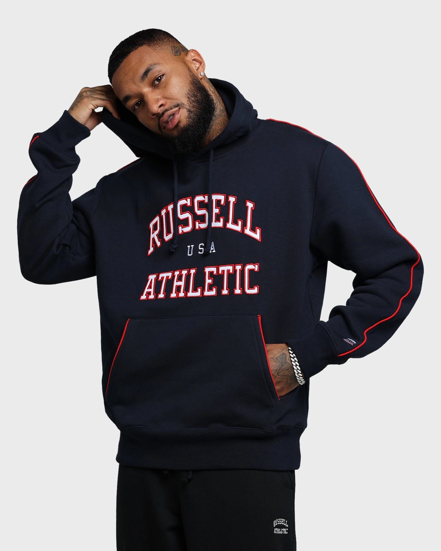 Russell Athletic USA Hoodie Ink group outing Alternative