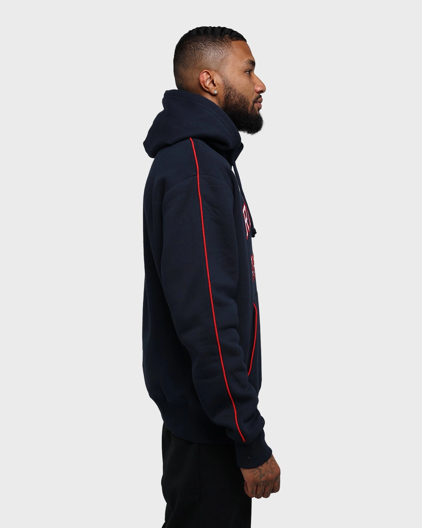 Russell Athletic USA Hoodie Ink quilted