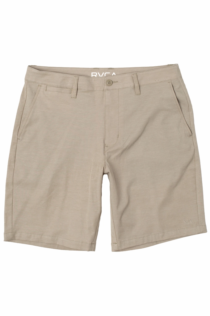Eco Friendly Dye Easy Match RVCA Back In Hybrid 19" Shorts