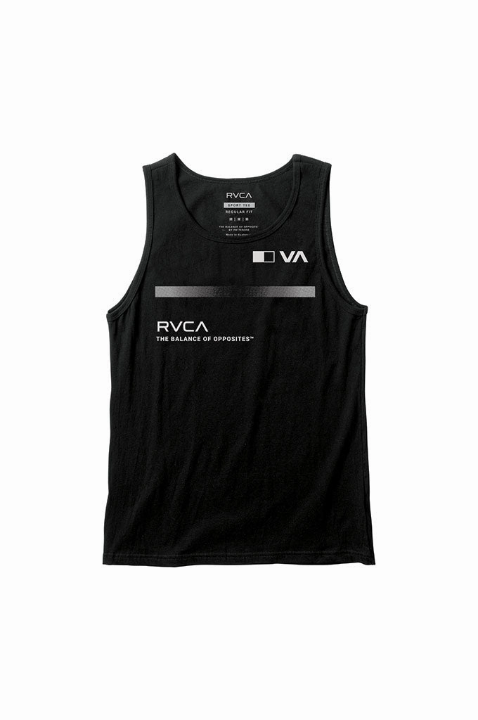 RVCA Pix Bar Performance Workout Tank Top AntiStatic Treatment