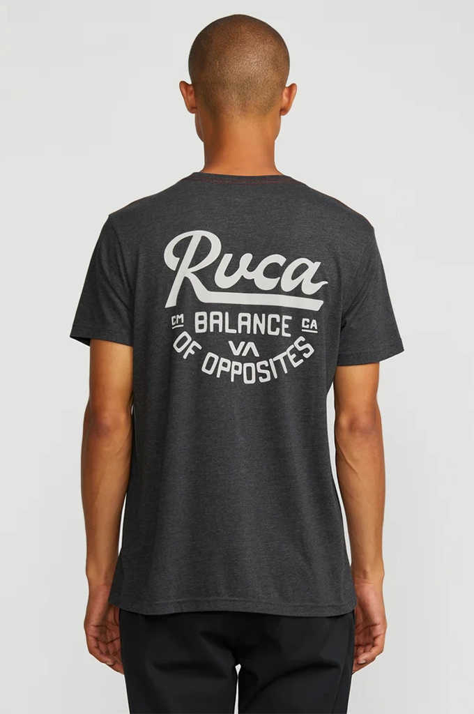 RVCA Script Sealed Short Sleeve Tee Party fun