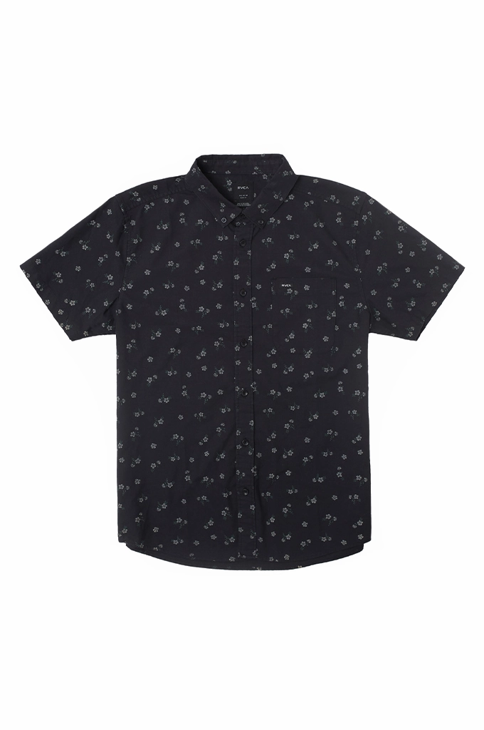 RVCA That'll Do Print Short Sleeve Shrit Camping Essential Breathable Layer