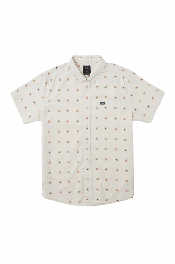 Plaid Design RVCA That'll Do Print Short Sleeve Shrit