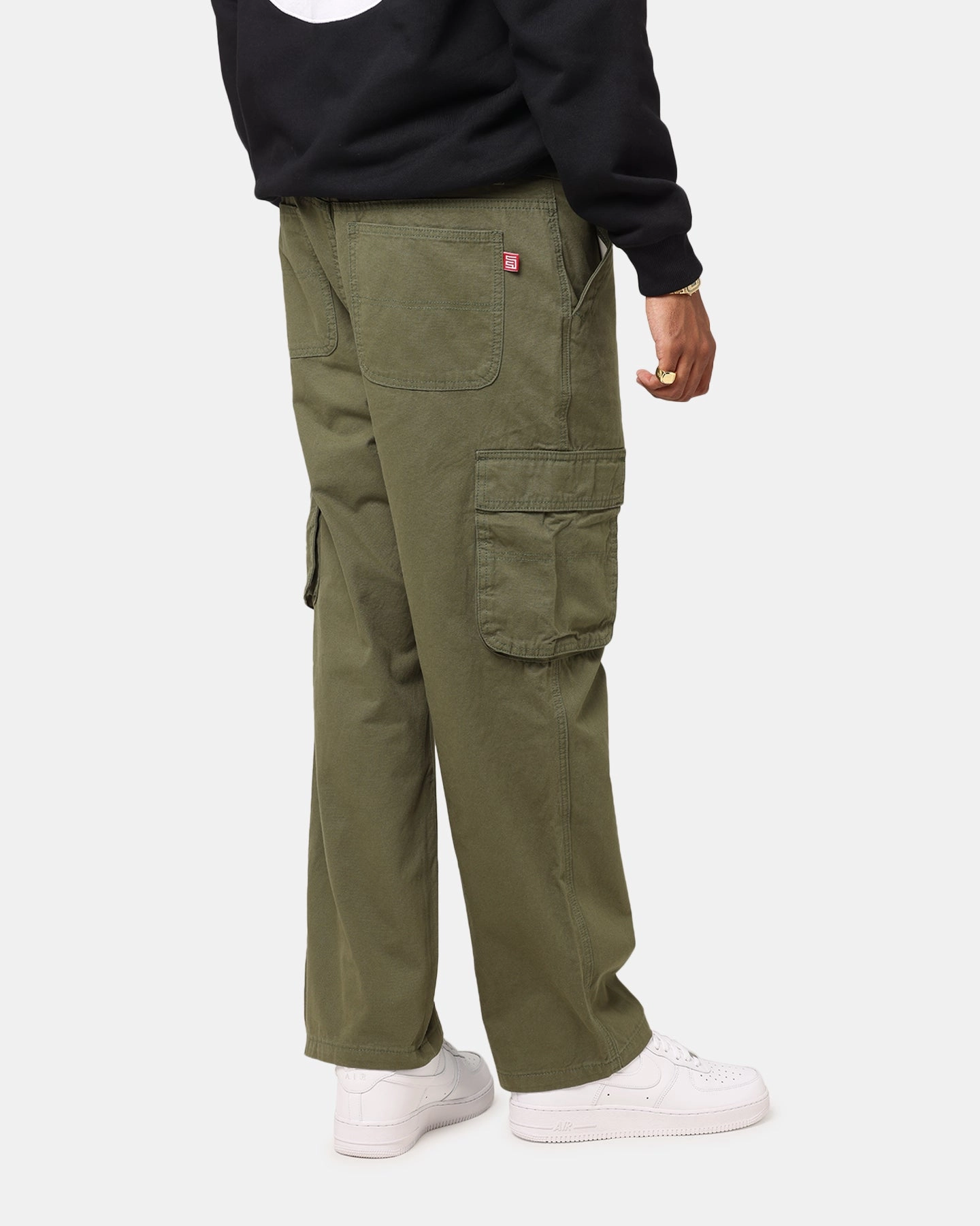 Street Utility S Double Cargo Work Pant Army