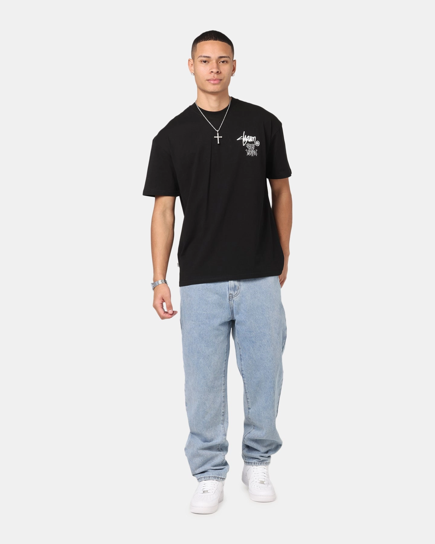 safe for skin Cool Design S Double Choose Your Weapon T-Shirt Washed Black