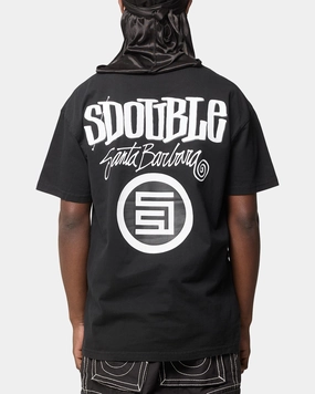 Plus Size S Double Combo Platter T-Shirt Washed Black