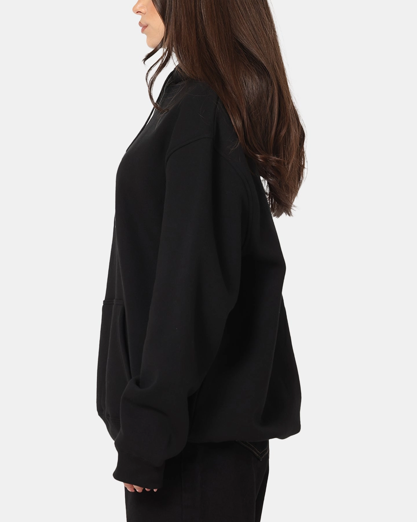 Manufacture S Double Crown Dot Hoodie Black