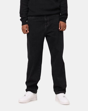 Day To Night Streetwear Fan Evening Stroll Elegant S Double Denim Standard Jeans Black Wash