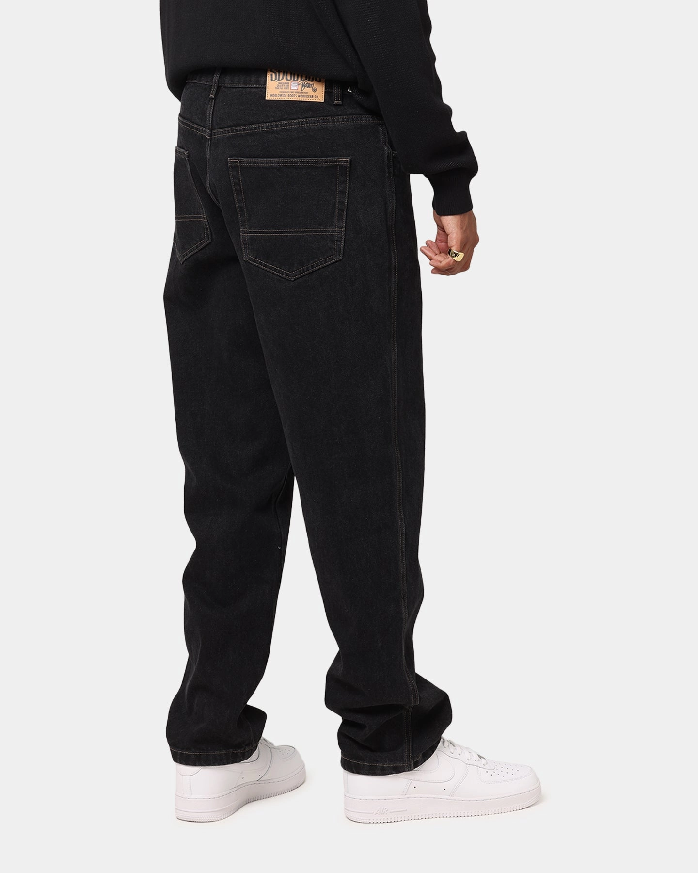 Ready Choice S Double Denim Standard Jeans Black Wash