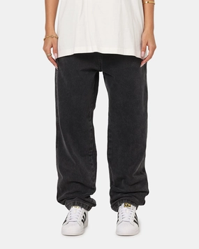 Athlete Fit Modern Autumn Days Morning Stroll Outdoor Adventure Date Night S Double Denim Standard Jeans Faded Black