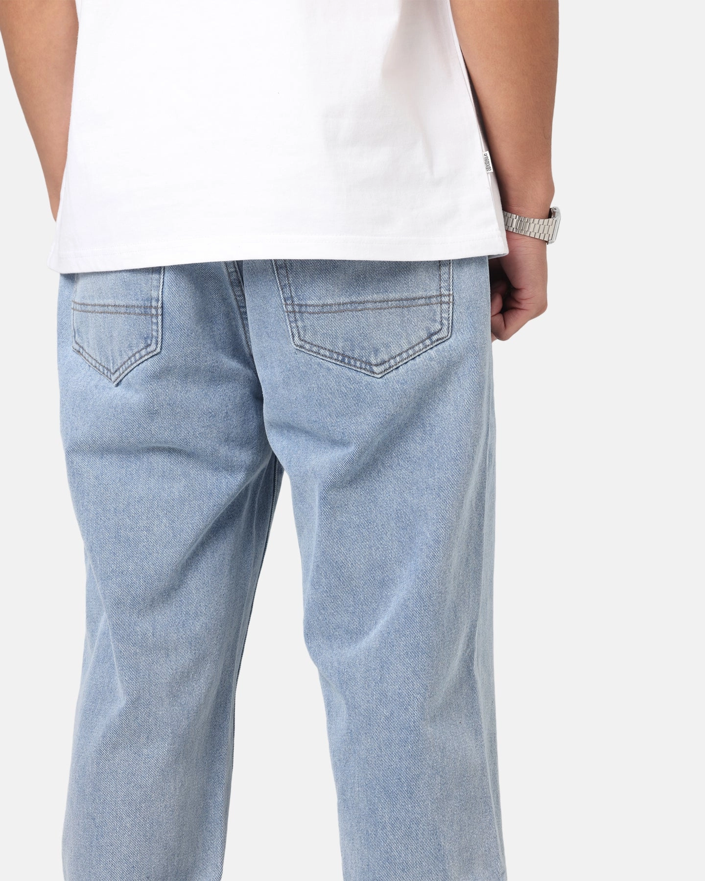 S Double Denim Standard Jeans Super Light Artist Vibe Travel Outfit
