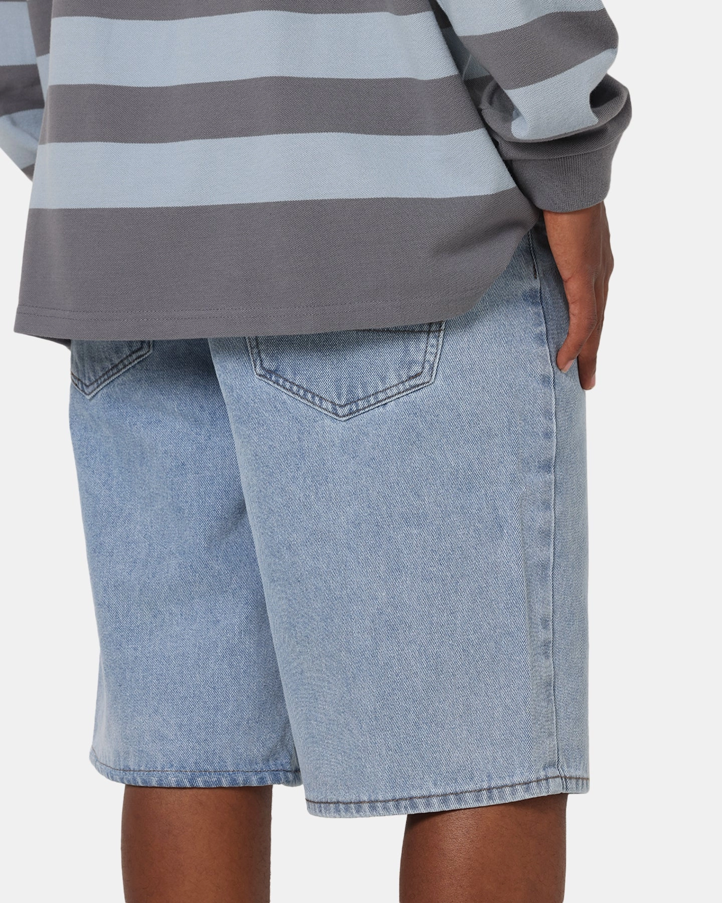 Beach Vibes S Double Denim Standard Shorts Super Light
